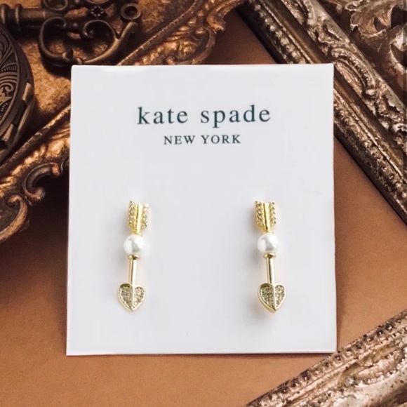KATE SPADE • Love Game Arrow Earpins Earrings - Picture 3 of 3